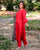 Rojo Silk Suit Set